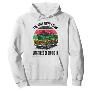 Rosa Parks Tired Of Giving In Hoodie Civil Bus Protest