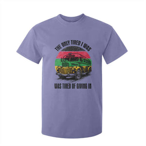 Rosa Parks Tired Of Giving In T Shirt For Kid Civil Bus Protest