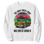 Rosa Parks Tired Of Giving In Sweatshirt Civil Bus Protest