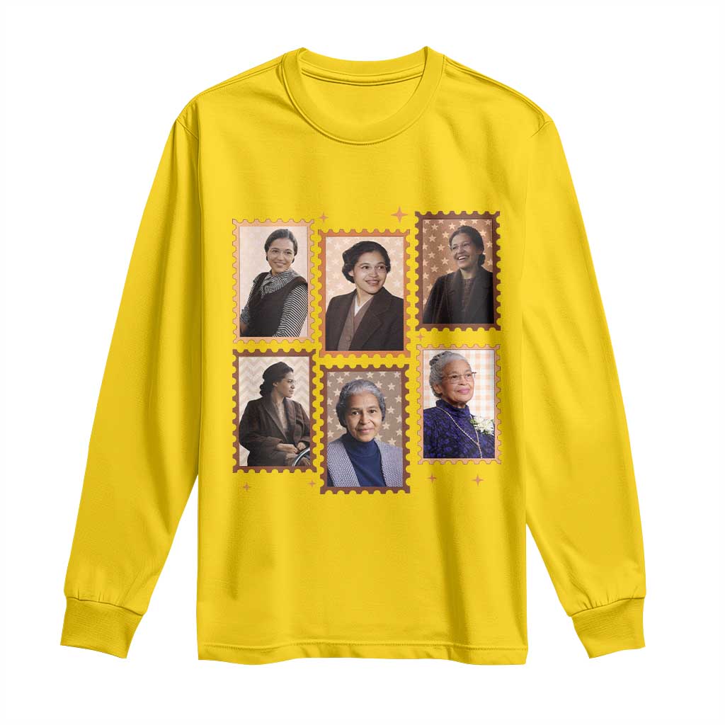 Rosa Parks Long Sleeve Shirt African American Civil Rights Legacy
