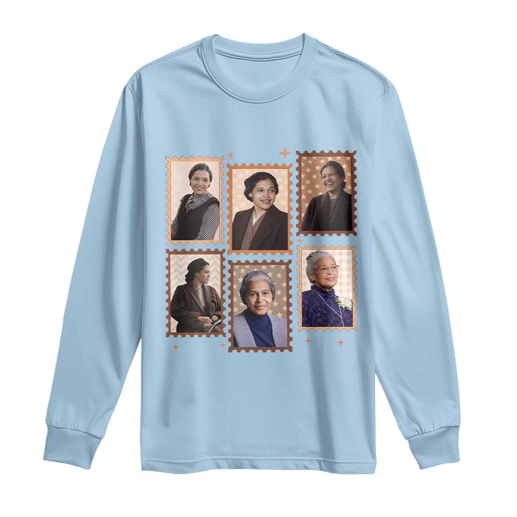 Rosa Parks Long Sleeve Shirt African American Civil Rights Legacy