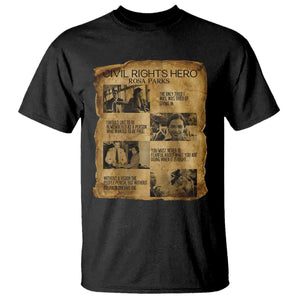 Rosa Parks Quote T Shirt Civil Rights History Hero