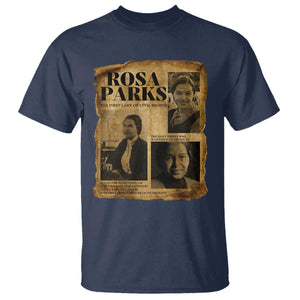 Vintage Rosa Parks T Shirt Women Empowerment Inspirational Quote