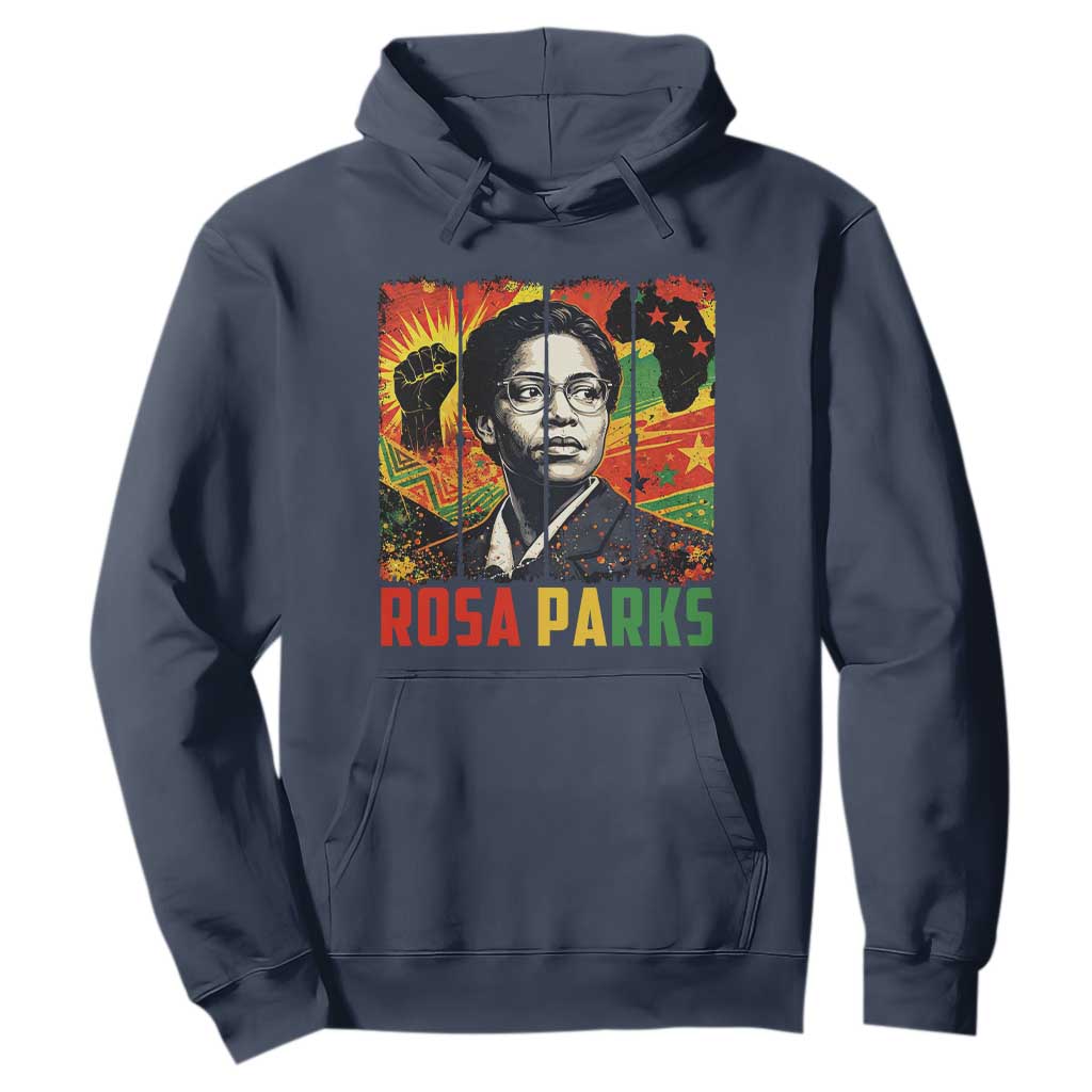 Rosa Parks Hoodie Strong Black Women Pride