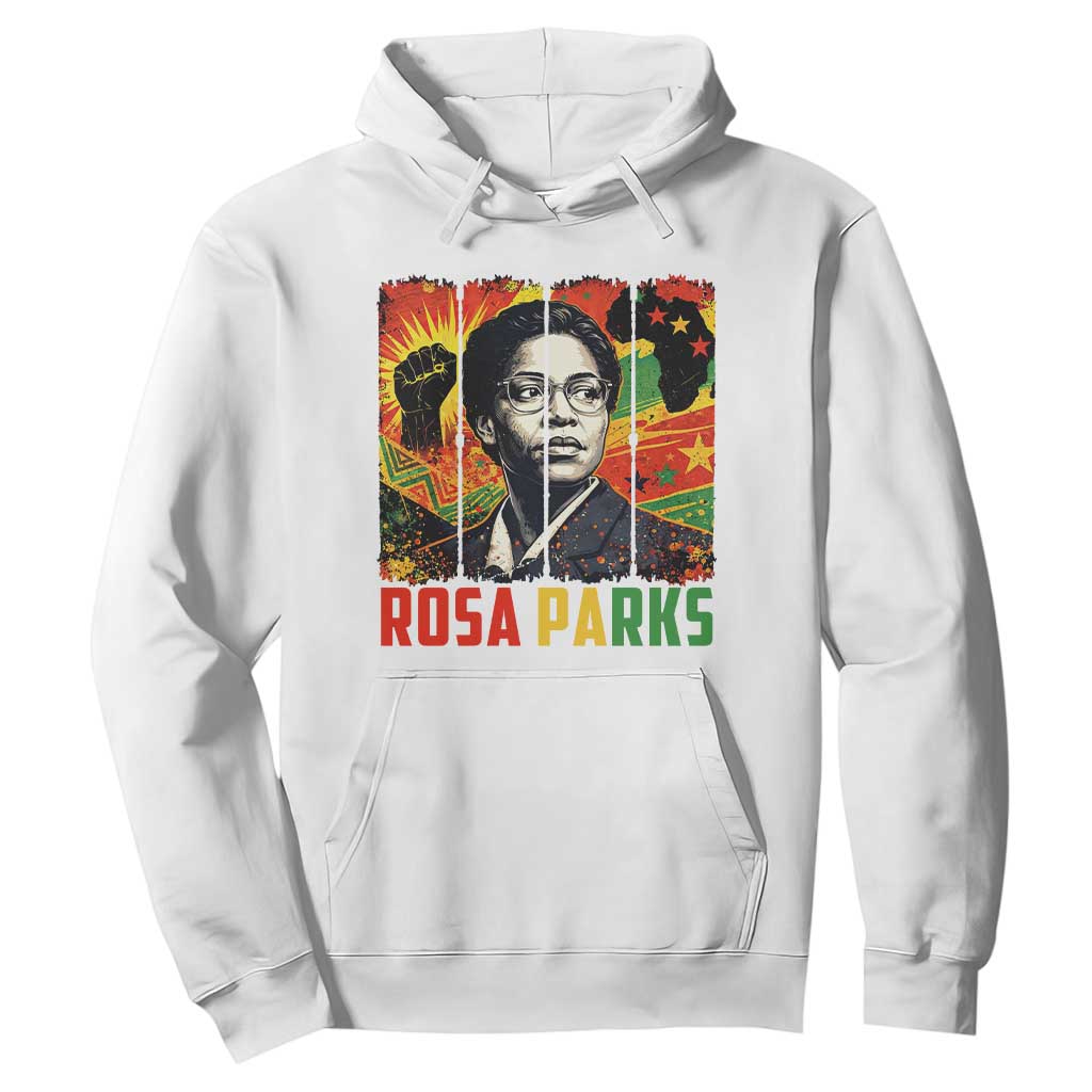 Rosa Parks Hoodie Strong Black Women Pride
