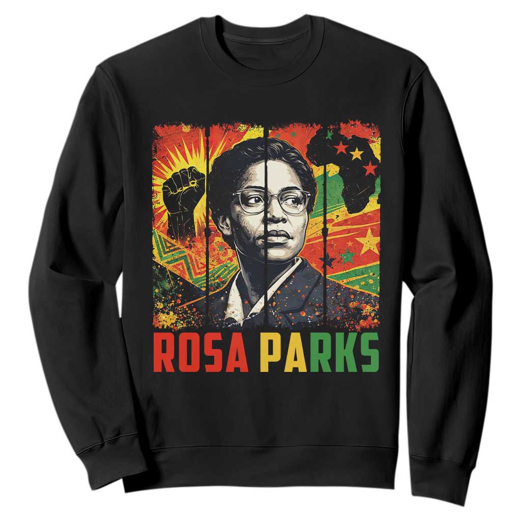 Rosa Parks Sweatshirt Strong Black Women Pride