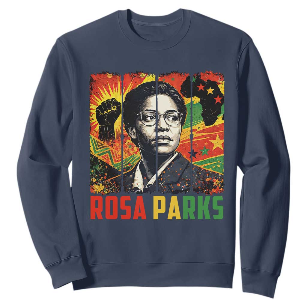 Rosa Parks Sweatshirt Strong Black Women Pride