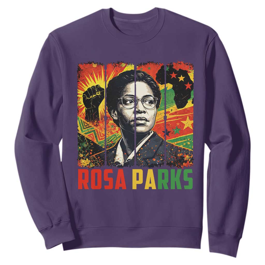 Rosa Parks Sweatshirt Strong Black Women Pride