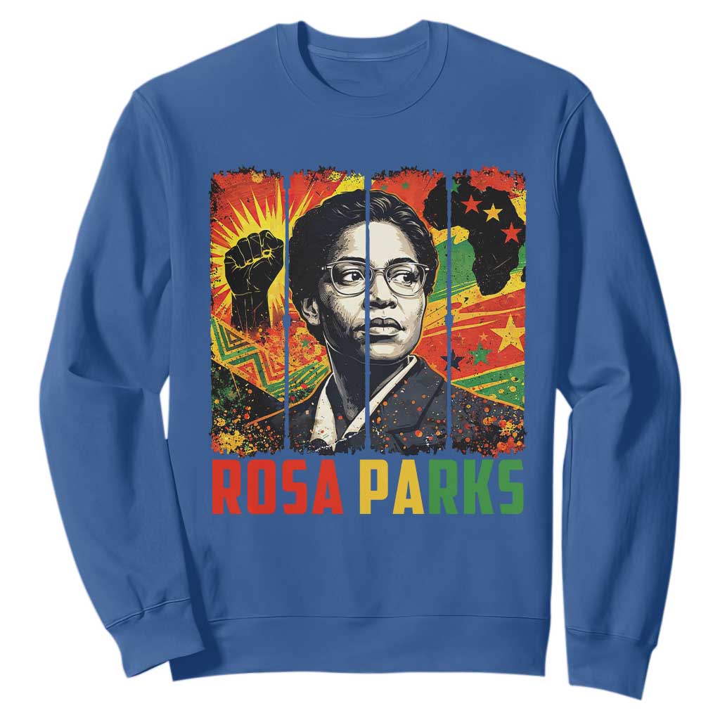 Rosa Parks Sweatshirt Strong Black Women Pride