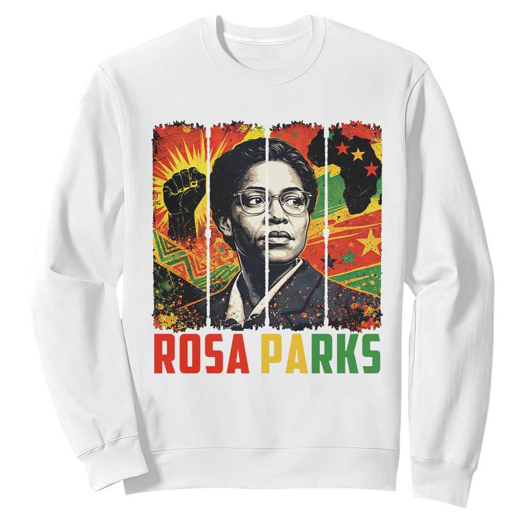 Rosa Parks Sweatshirt Strong Black Women Pride