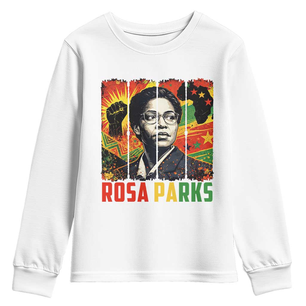 Rosa Parks Youth Sweatshirt Strong Black Women Pride