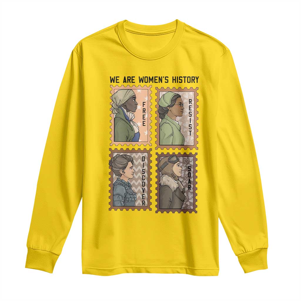 Black Women History Leaders Long Sleeve Shirt Womens History Month