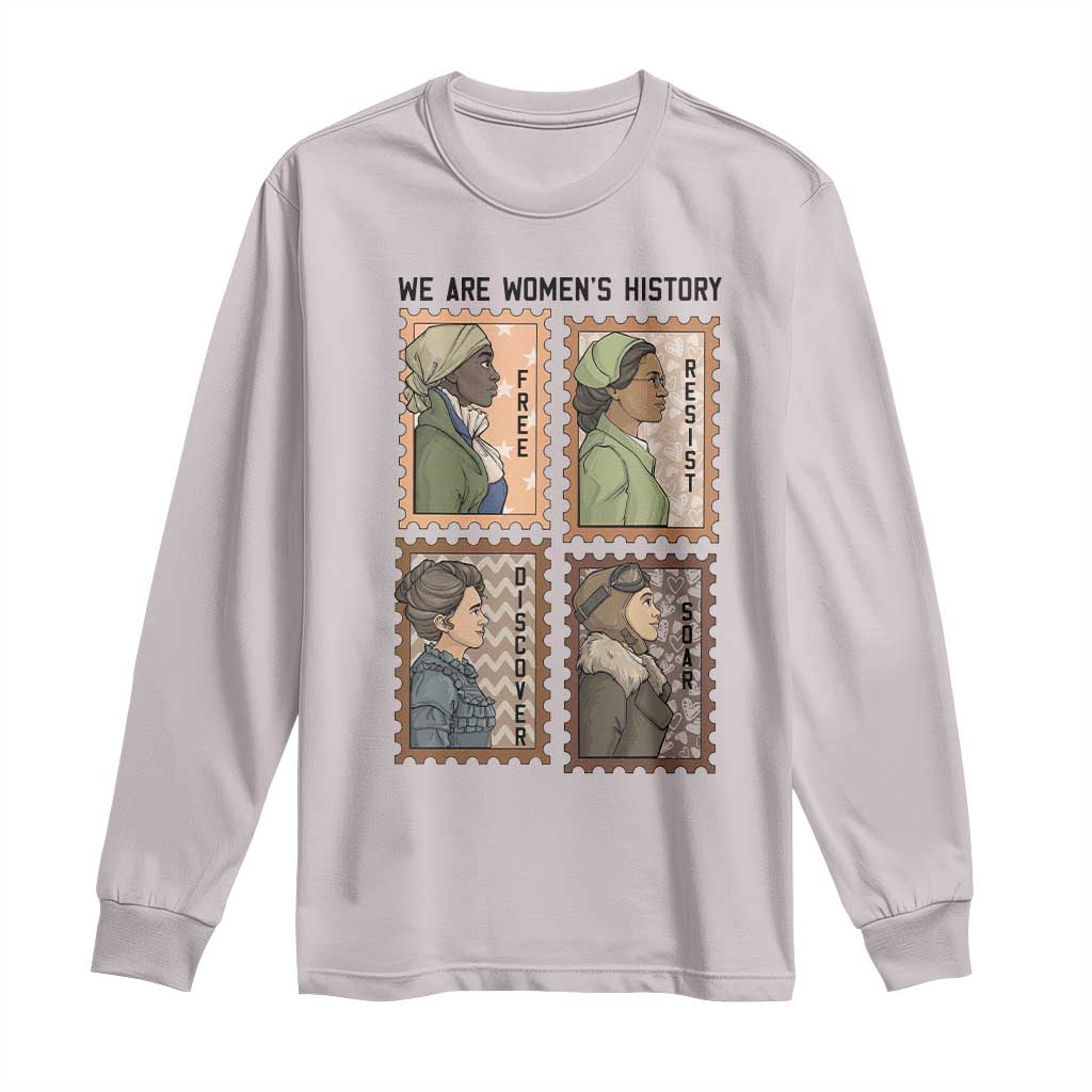 Black Women History Leaders Long Sleeve Shirt Womens History Month
