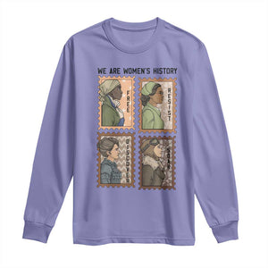 Black Women History Leaders Long Sleeve Shirt Womens History Month