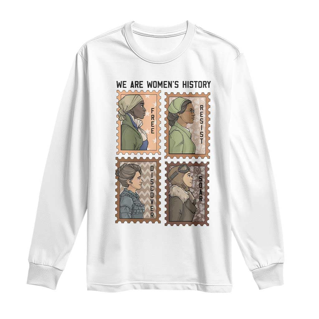 Black Women History Leaders Long Sleeve Shirt Womens History Month