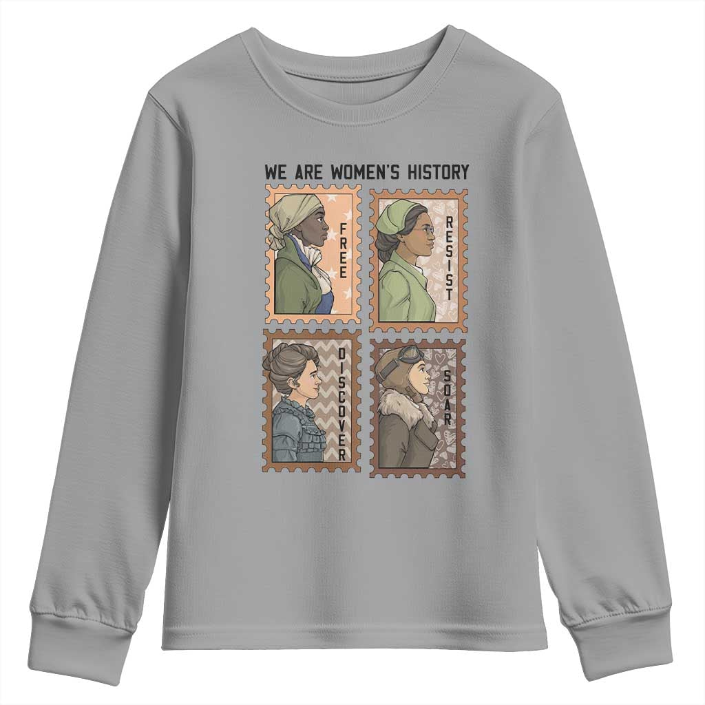 Black Women History Leaders Youth Sweatshirt Womens History Month