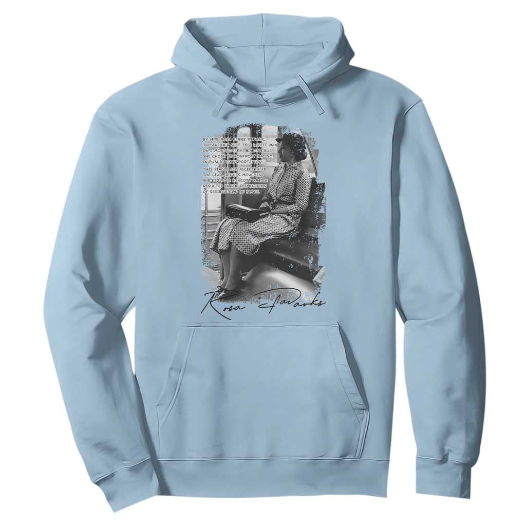 Rosa Parks Montgomery Bus Boycott Hoodie Civil Rights History