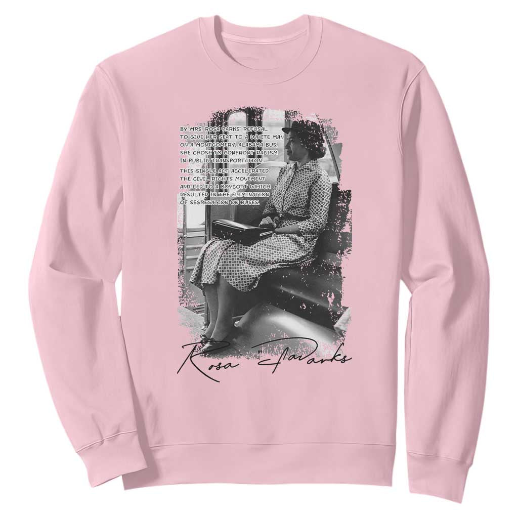 Rosa Parks Montgomery Bus Boycott Sweatshirt Civil Rights History
