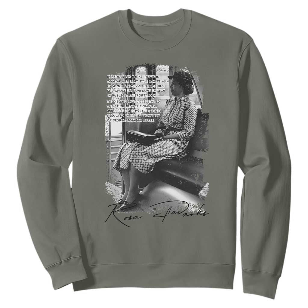 Rosa Parks Montgomery Bus Boycott Sweatshirt Civil Rights History