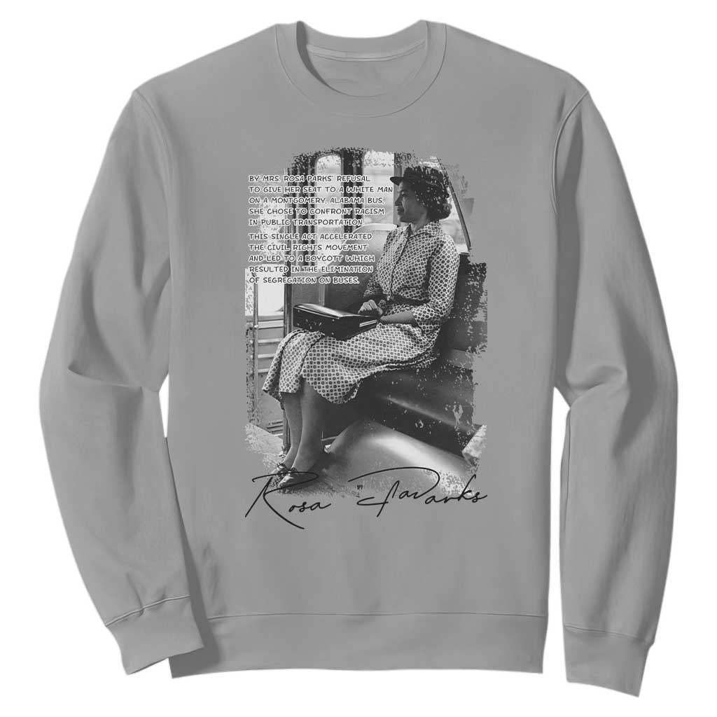 Rosa Parks Montgomery Bus Boycott Sweatshirt Civil Rights History