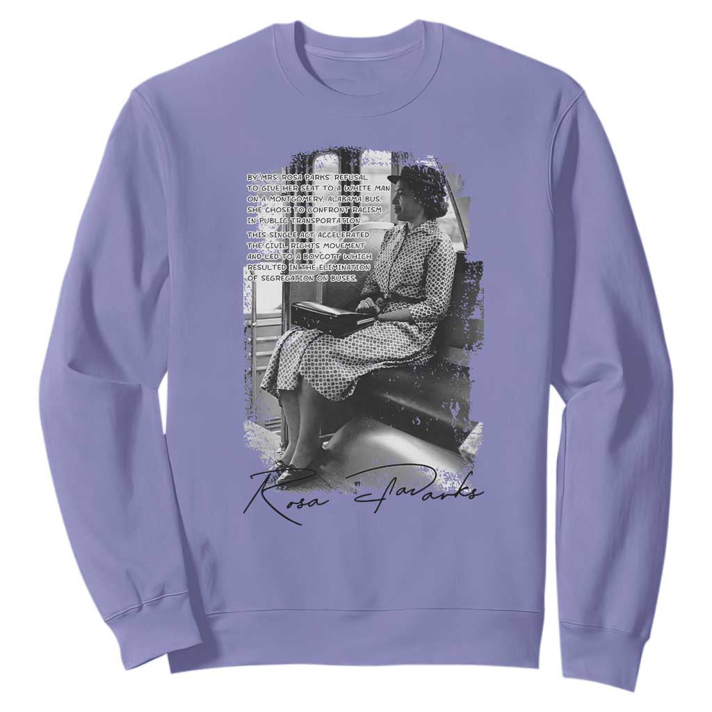 Rosa Parks Montgomery Bus Boycott Sweatshirt Civil Rights History