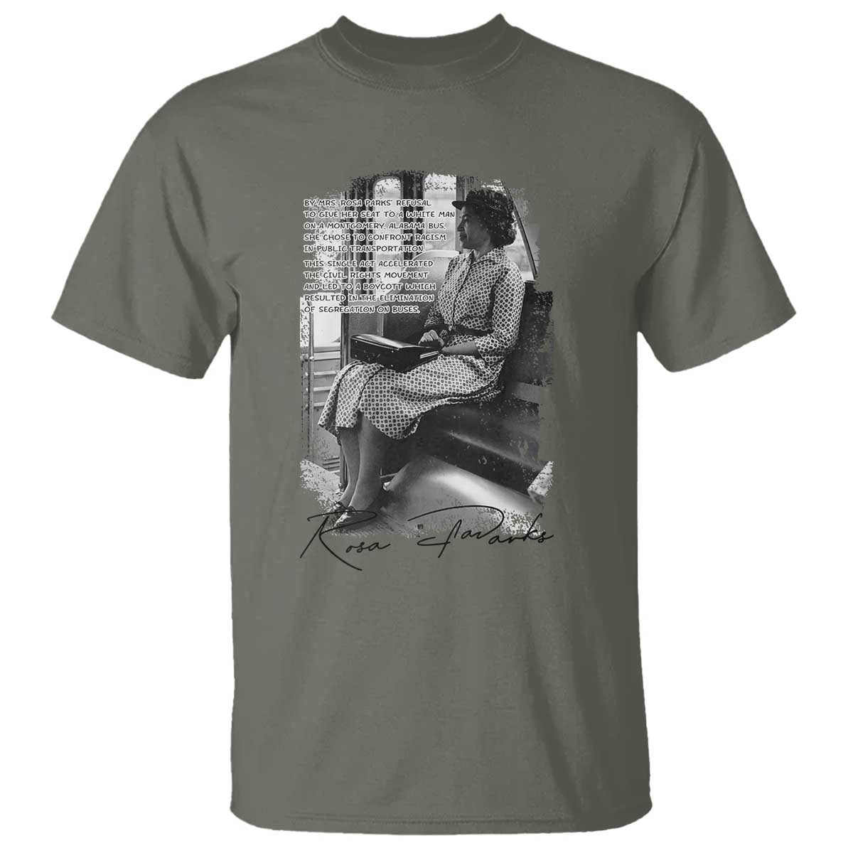 Rosa Parks Montgomery Bus Boycott T Shirt Civil Rights History