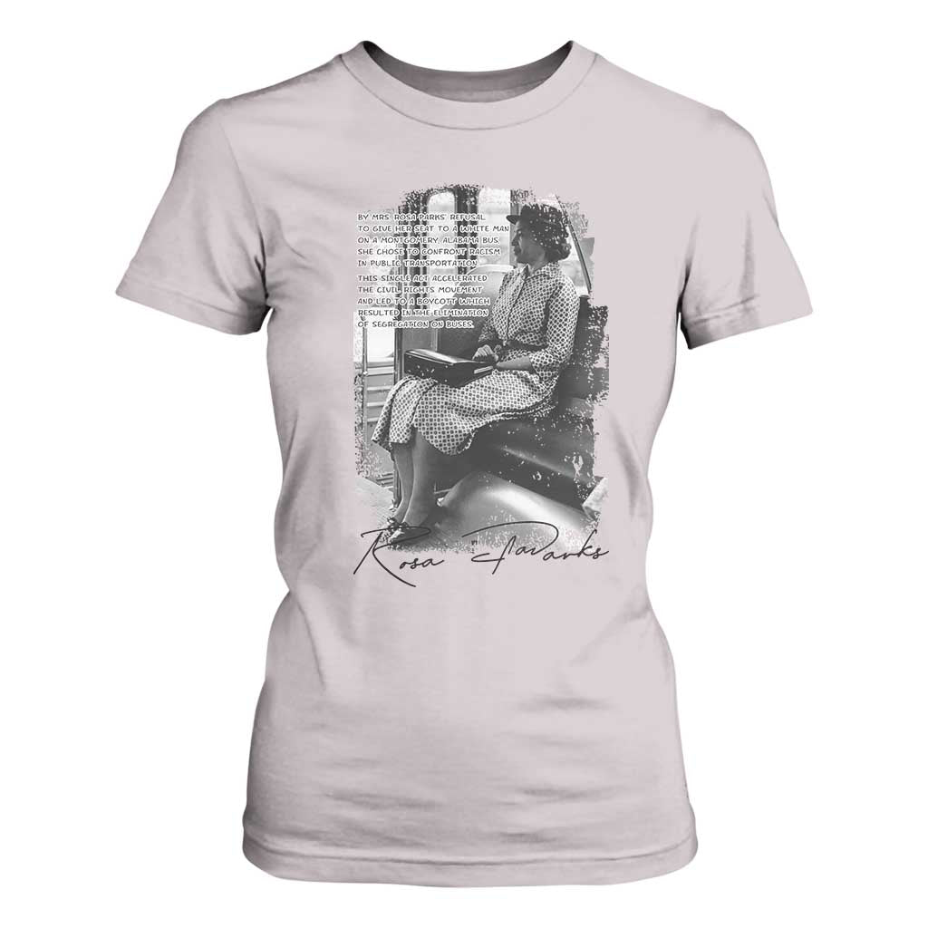 Rosa Parks Montgomery Bus Boycott T Shirt For Women Civil Rights History