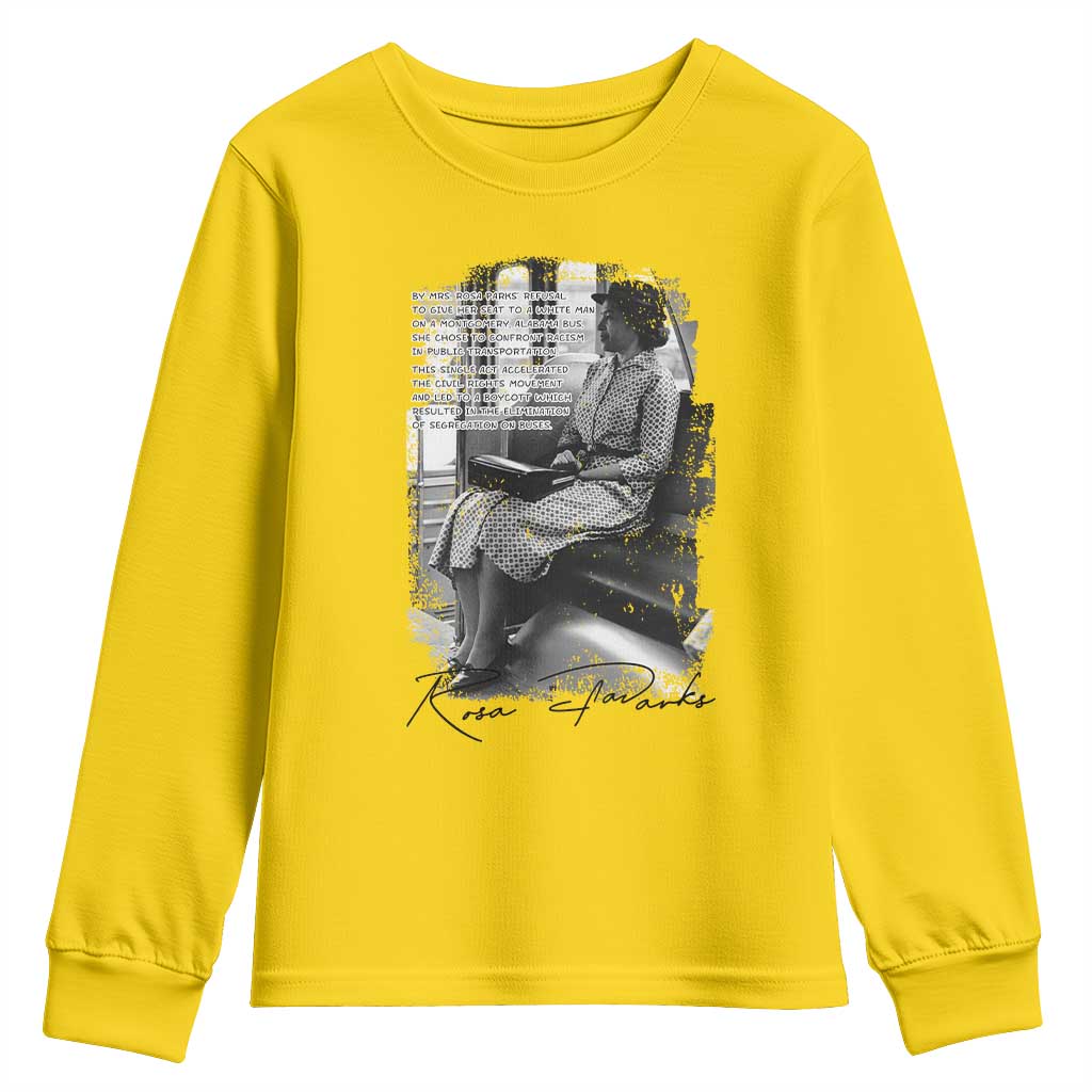 Rosa Parks Montgomery Bus Boycott Youth Sweatshirt Civil Rights History