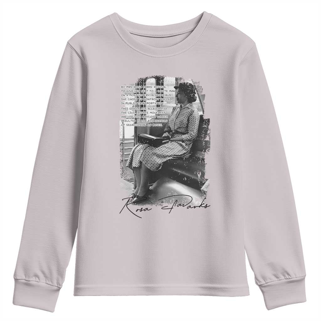 Rosa Parks Montgomery Bus Boycott Youth Sweatshirt Civil Rights History