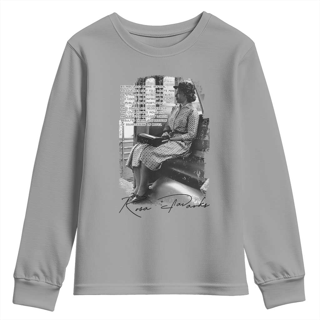 Rosa Parks Montgomery Bus Boycott Youth Sweatshirt Civil Rights History