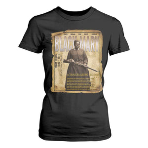 Vintage Newspaper Stagecoach Mary Fields Mail Carrier T Shirt For Women Black History Legend Gift