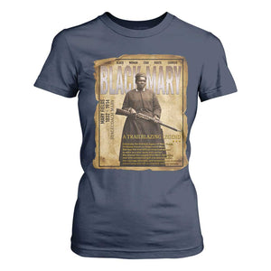 Vintage Newspaper Stagecoach Mary Fields Mail Carrier T Shirt For Women Black History Legend Gift