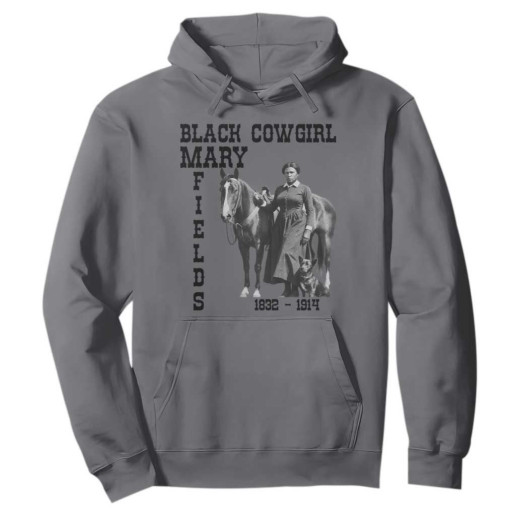 Black Cowgirl Mary Fields Hoodie Western Rodeo Vintage Black History Gift