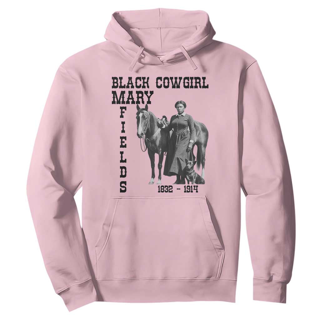 Black Cowgirl Mary Fields Hoodie Western Rodeo Vintage Black History Gift
