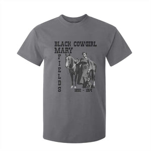 Black Cowgirl Mary Fields T Shirt For Kid Western Rodeo Vintage Black History Gift