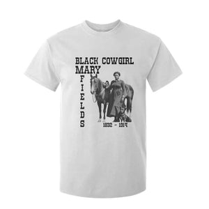 Black Cowgirl Mary Fields T Shirt For Kid Western Rodeo Vintage Black History Gift