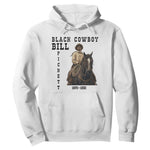 Black Cowboy Bill Pickett Hoodie Vintage Western Rodeo Legend Gift