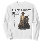 Black Cowboy Bill Pickett Sweatshirt Vintage Western Rodeo Legend Gift