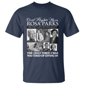 Rosa Parks Mother Of The Civil Rights Movement T Shirt Black History Salutes