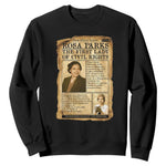 Vintage Newspaper Rosa Parks Sweatshirt Civil Rights Hero