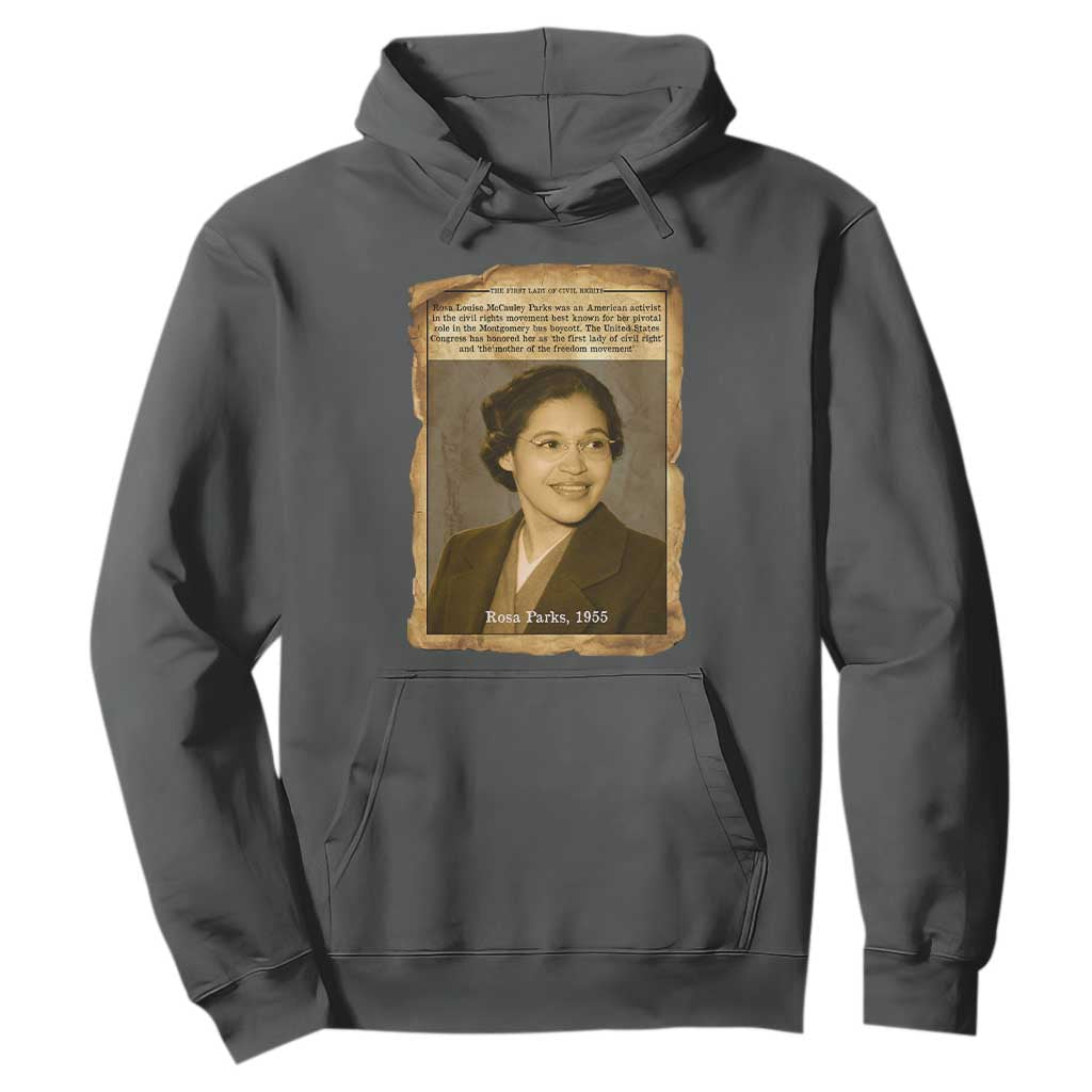 Vintage Rosa Parks Hoodie First Lady Of Civil Rights