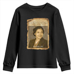 Vintage Rosa Parks Youth Sweatshirt First Lady Of Civil Rights