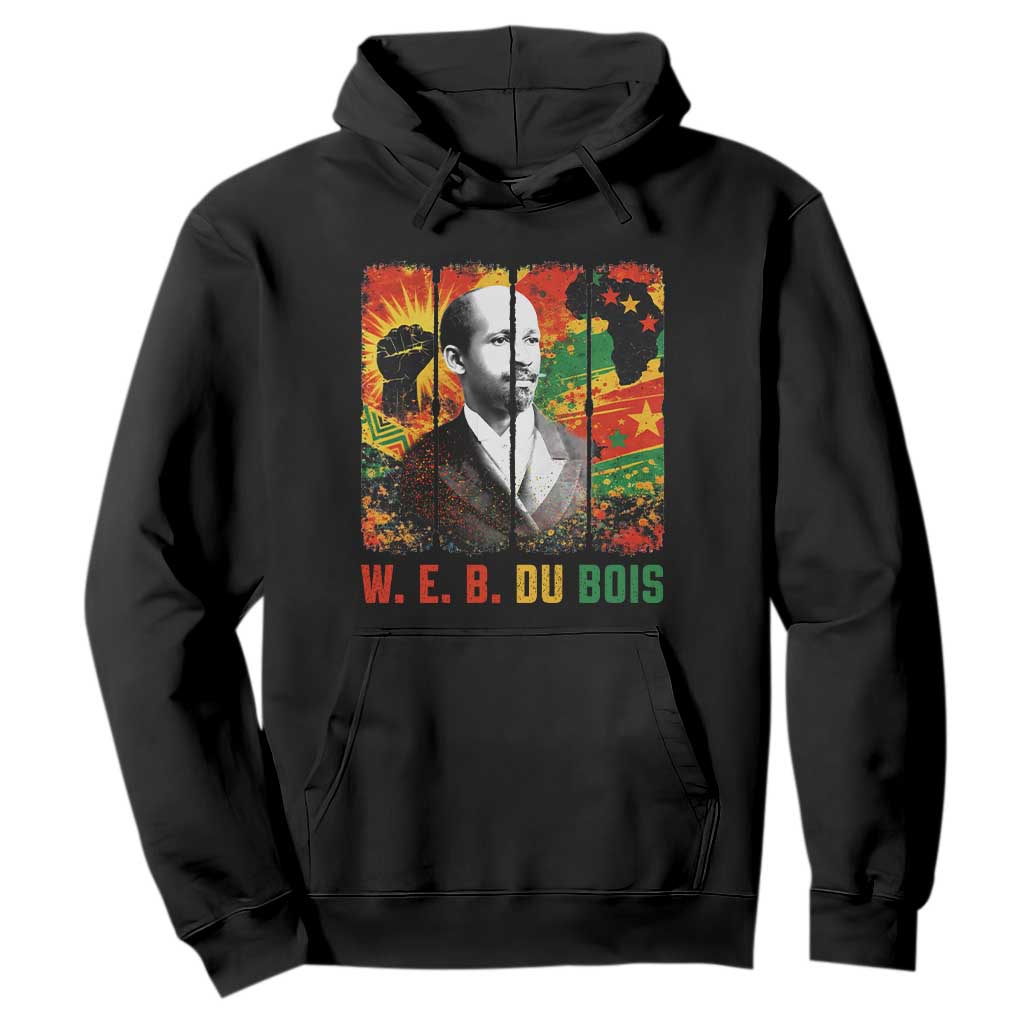 W E B Du Bois Hoodie Civil Rights Leader Gift