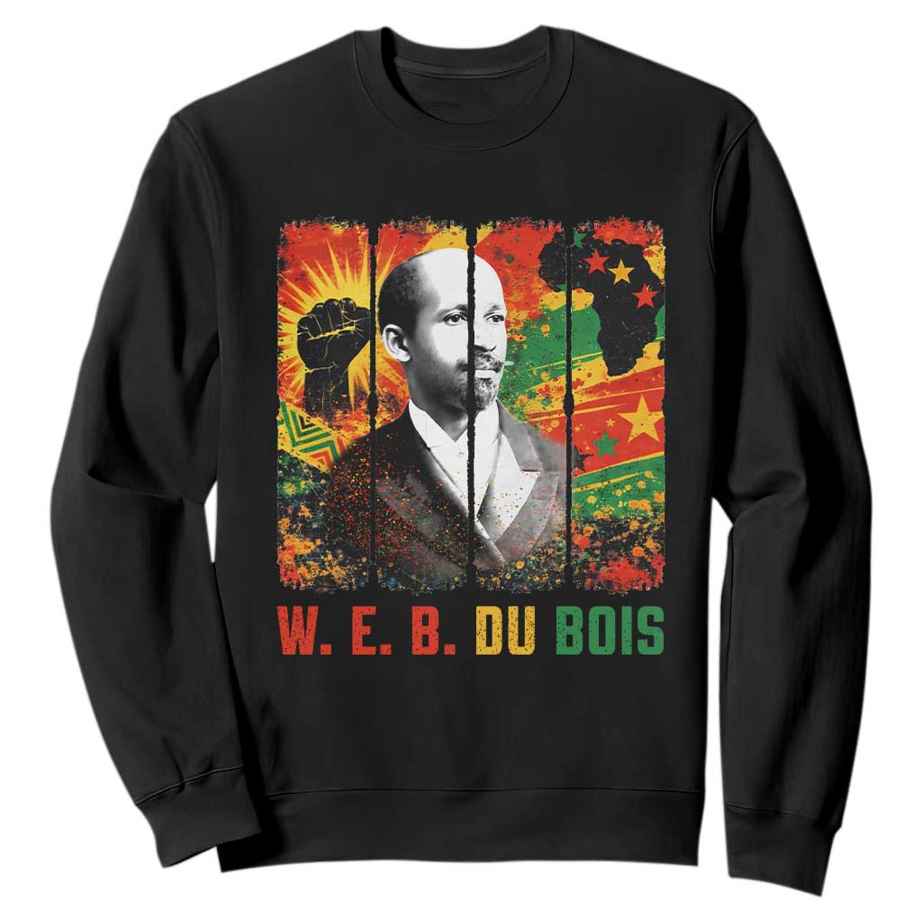 W E B Du Bois Sweatshirt Civil Rights Leader Gift