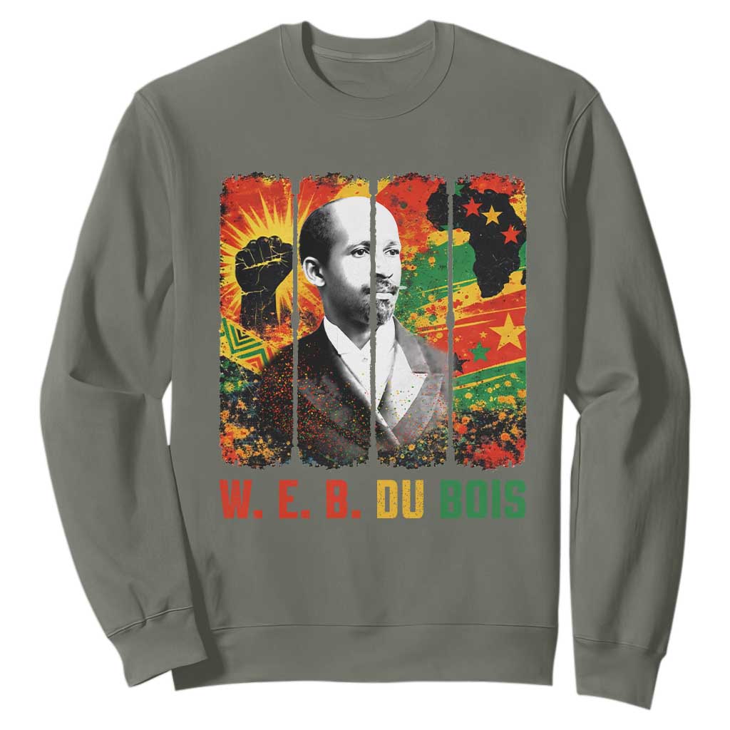 W E B Du Bois Sweatshirt Civil Rights Leader Gift