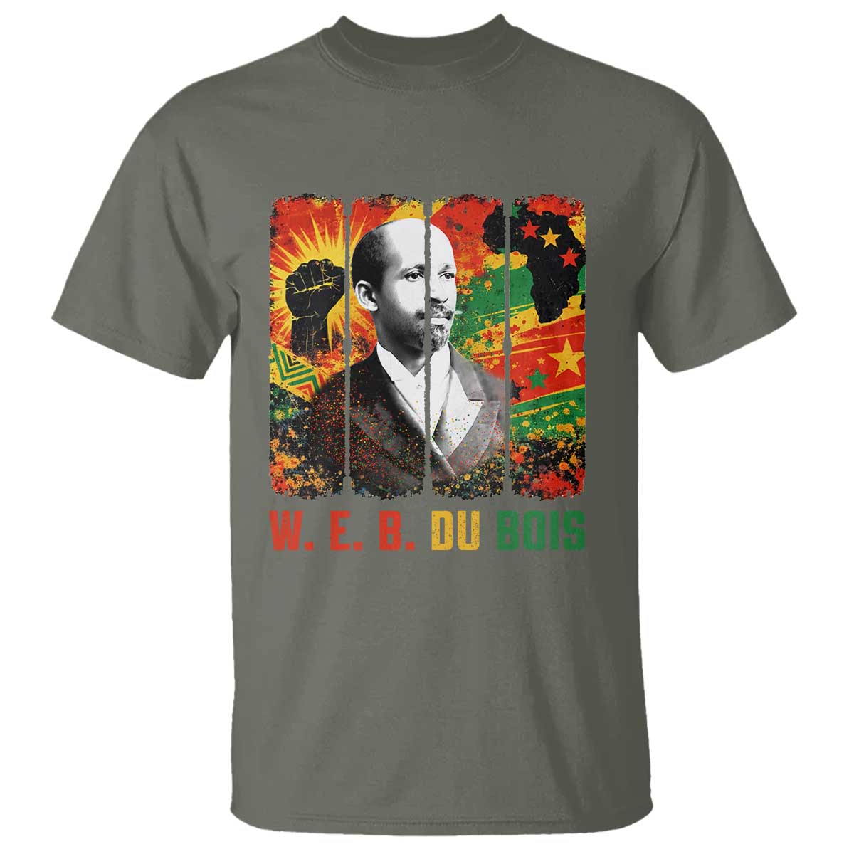 W E B Du Bois T Shirt Civil Rights Leader Gift