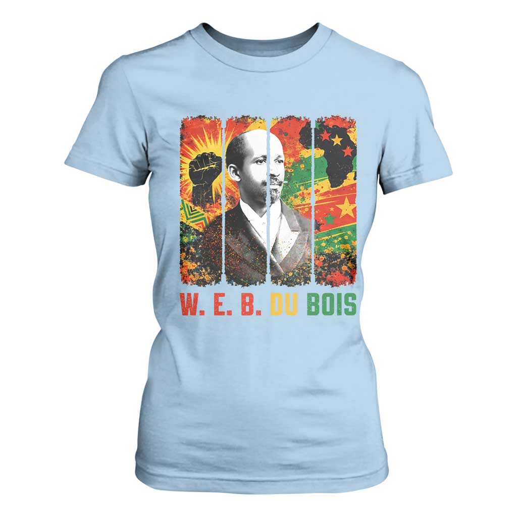 W E B Du Bois T Shirt For Women Civil Rights Leader Gift