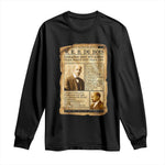 Vintage Newspaper W E B Du Bois Long Sleeve Shirt African American Scholar