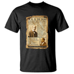 Vintage Newspaper W E B Du Bois T Shirt African American Scholar
