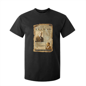 Vintage Newspaper W E B Du Bois T Shirt For Kid Civil Rights History